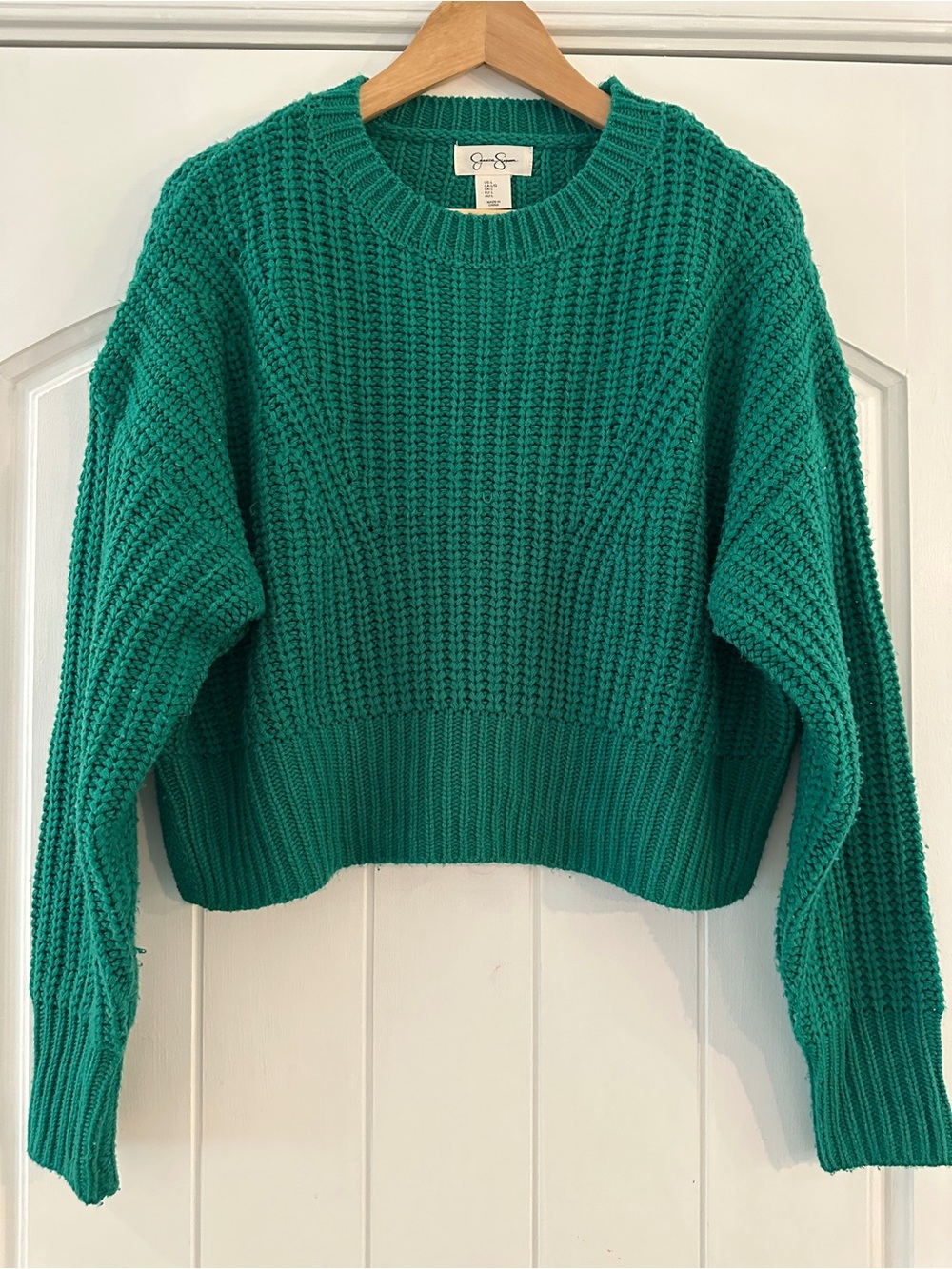 Jessica Simpson Knit Sweater - Green L